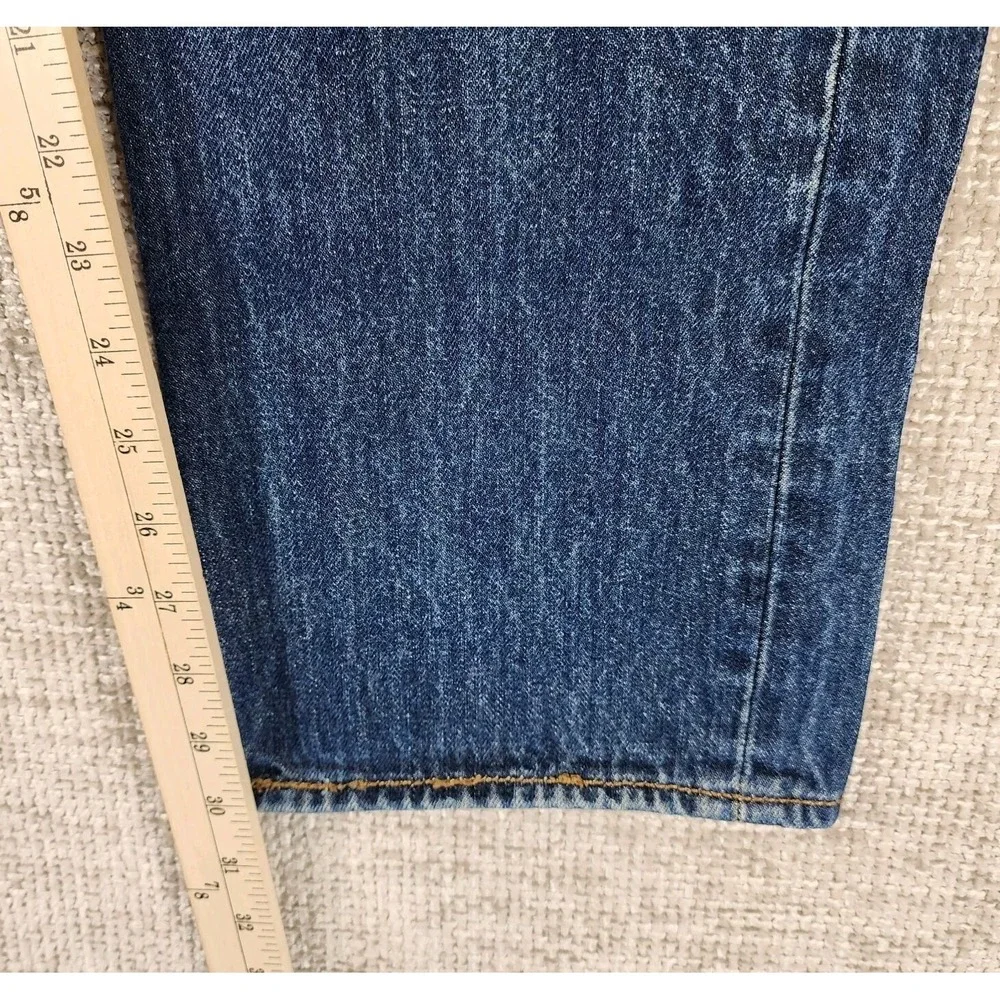 Levi's 501 Button‎ Fly Jeans Blue Denim Men's 34x32 (Actual 34x30) Mexico
